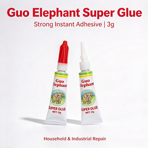 กาวกู๊ดกาวอีลาสติก SL355 3g ยี่ห้อกัวอีเลเฟ่นท์  กาวติดแน่น แห้งเร็ว สำหรับวัสดุหลากหลายประเภท เหมาะสำหรับงานซ่อมแซม DIY - Product Image 1