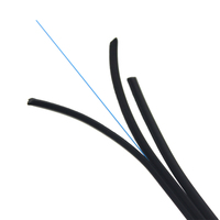 GJYXCH 1,2,4 núcleos FTTH CABLE plano de caída de fibra óptica al aire libre rollo de 1KM