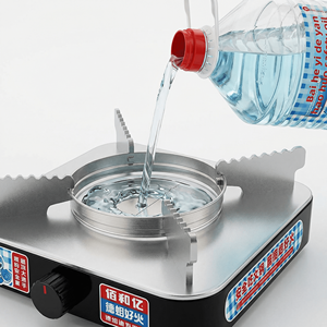 Huile minérale écologique Deyanhaohuo, baril de 5 kg, bleue, <span class=keywords><strong>pour</strong></span> chaudière et poêle domestiques, restaurants et camping en extérieur - Product Image 4