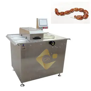 Hot Dog Making Processing Line Commercial Sausage Tying Binding Machine