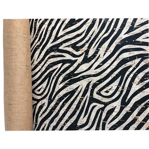 Tùy Chỉnh Thiết Kế Động Vật <span class=keywords><strong>Patterns</strong></span> In Tự Nhiên Cork Da Mỏng Tự Nhiên Nút Chai Vải Cho Giày Và Túi Xách - Product Image 2