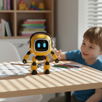 Robot Interactivo con IA DeepSeek - Asistente de Voz Inteligente en 37 Idiomas, Juguete de IA Personal con Chatbot, Regalo Futurista para Escritorio
