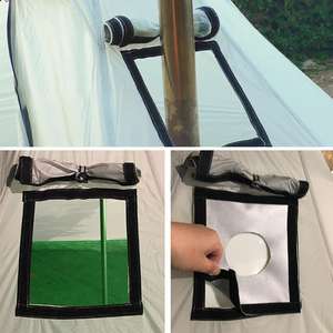 Funda Protectora Resistente al Calor para Estufa de Leña Antuke, 20x23cm, para Tubo de Chimenea, Accesorio para Estufa de Camping - Product Image 5