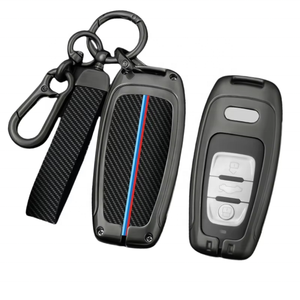 <span class=keywords><strong>Porte</strong></span>-clés de voiture en métal personnalisé en gros <span class=keywords><strong>Porte</strong></span>-clés long en cuir texturé en fibre de carbone de luxe pour Audi <span class=keywords><strong>BMW</strong></span> et Nissan Innovation - Product Image 1