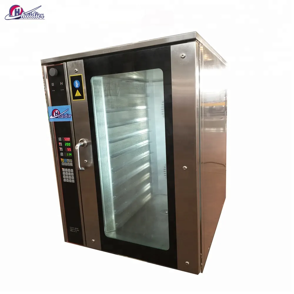 Bakkerij restaurants aangepast stoom functie zelfs verwarming rvs 5 trayselectric convectie oven voor verkoop