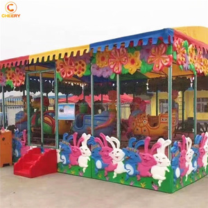 Producto de Venta caliente de los niños de atracciones paseo eléctrico mini tren alegría de bola de carro para Centro Comercial - Product Image 2