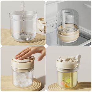 3-in-1 <b>Press</b> Type Ice Cube Maker & Water Bottle, BPA-Free Portable Ice Tray Cup for Home & Outdoor - Product Image 4