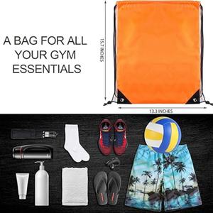 Custom Printed Logo Drawstring <b>Backpack</b> Promotional Waterproof Gym Bag for Sports & Travel Colorful Drawstring Bags for Shopping - Product Image 2