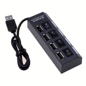4 in 1 <b>USB</b> Hub Independent <b>Switch</b> Desktop Extender 4-port High-speed <b>USB</b> 2.0 Hub Splitter Expansion Interface - Product Image 2