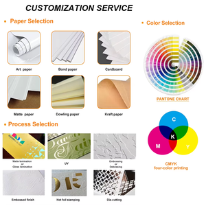 Livres d'histoires pour enfants à couverture rigide pour les étudiants en <span class=keywords><strong>anglais</strong></span>, reliure parfaite, offset fantaisie, format A5, surface gaufrée, carton kraft duplex - Product Image 5