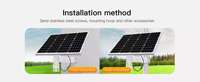Carcasa para Cámara de Seguridad, Accesorios para Baterías, Kit y Sistema de Panel Solar con Construcción Metálica Impermeable IP67