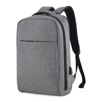 Tissu Oxford Grande Capacité Hommes Ordinateur Portable Personnalisé Logo D'affaires En Gros Loisirs Sac À Dos Ordinateur