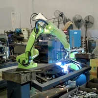 6KG charge utile 630MM atteindre robot de soudage en fonte usine livraison rapide directe prix le plus bas robot industriel de haute précision