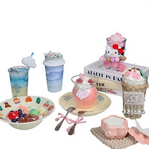 Vela Aromática con Aroma a Postre de <span class=keywords><strong>Sakura</strong></span> al por Mayor |   Cera de Soja Floral Rosa a Granel |   Regalos Personalizados y de Marca Privada para Minoristas - Product Image 6