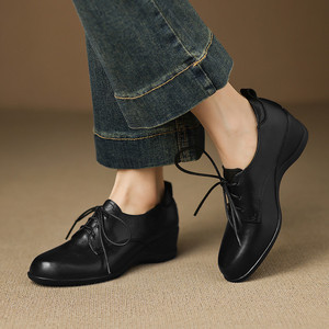 S0068X Nuevos Zapatos Oxford de Hombre de Cuero Genuino de Vaca, Formales, con Punta Cerrada, Perla, Moda, Otoño, Ligeros, para Novio - Product Image 5