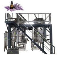 Distillateur industriel d'huile essentielle de machine d'extraction d'huile essentielle de bois de citron de vanille