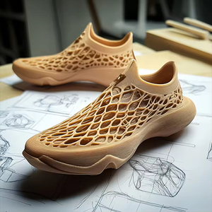 Zapatillas Deportivas Multiusos de Alta Precisión Impresas en 3D, Personalizadas con TPU Elástico, Resina SLA, Suaves, Ligeras y Transpirables, Modelo 01 - Product Image 6