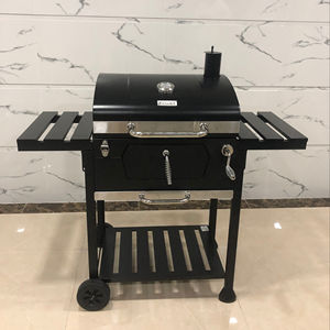 Camping Barbecue grilles jardin <span class=keywords><strong>bois</strong></span> feu Pizza <span class=keywords><strong>four</strong></span> personnalisé grand Barbecue charbon fumeur cuisine extérieure Barbecue gril - Product Image 1