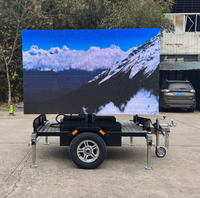 Écran LED couleur double face JCT EF4 P10, luminosité 5000 cd, indice de protection IP65, pour publicité extérieure et utilisation intérieure