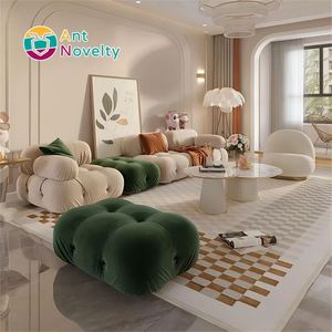 AntNovelty Divano Nordico per Soggiorno, Divano Modulare Mario Bellini in Tessuto, Divano Moderno Piccolo 1 Set per Camera da Letto Piccola - Product Image 5