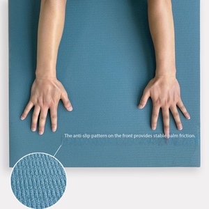 Tapis de yoga en caoutchouc antidérapant haute densité résistant à l'usure, épaisseur 5 mm, 183 cm, durable, tapis de yoga <span class=keywords><strong>PRO</strong></span> avec avantage de pliage - Product Image 3