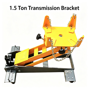 Cric de transmission télescopique robuste EFON 1,5 tonne, élévateur de boîte de vitesses hydraulique avec bras de support en acier renforcé pour camions et bus - Product Image 4