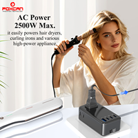 Adaptador de Viaje Universal Delgado Foxcan OEM ODM, 3 Tomas de CA, 3 Puertos Tipo C, 45W PD, Enchufe Internacional Multifuncional, USB Portátil