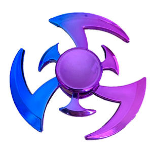 Nouveau Gyroscope en plastique dégradé jouets de décompression Spinner à main haut de doigt vente en gros - Product Image 6