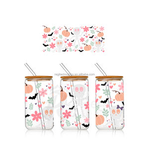 हेलोलीन 16 औंस और 20 औंस उच्च गुणवत्ता वाले कप रैप हस्तांतरण कप के लिए नवीनतम uv कप के लपेटें - Product Image 6