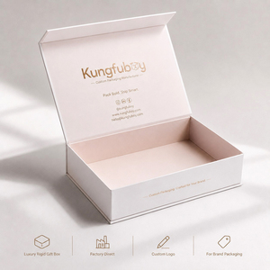 Boîte d'emballage magnétique rigide <span class=keywords><strong>de</strong></span> luxe personnalisée OEM pour les cosmétiques, les parfums, les bougies, les coffrets cadeaux - Product Image 1