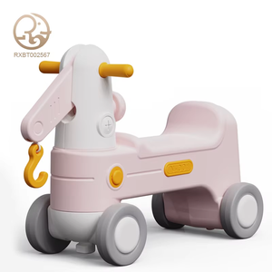 Tiktok, superventas, <span class=keywords><strong>2</strong></span> en 1, multifunción, grúa para niños pequeños, caballo mecedora, Scooter deslizante, juego de juguete, camión de juguetes para bebés - Product Image 1