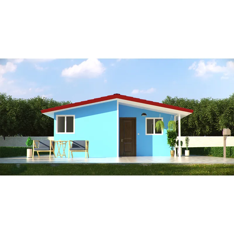 Rumah kayu/Vila prefabrikasi mewah gaya baru