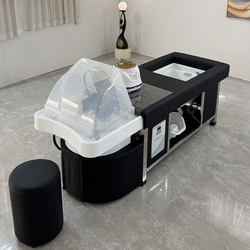 Profesión <span class=keywords><strong>Elle</strong></span> Kopf Terapia con lavabo para pies Champú Cama para salón Belleza Tiendas - Product Image 5