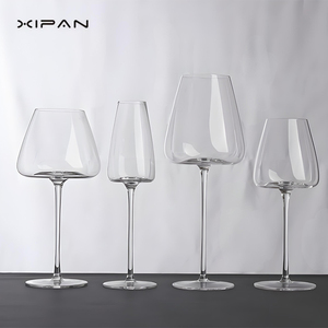 Copa <span class=keywords><strong>de</strong></span> Vino <span class=keywords><strong>de</strong></span> Lujo con Diseño Moderno y Lazo Negro, 300-800 ml, <span class=keywords><strong>Copas</strong></span> <span class=keywords><strong>de</strong></span> Vino <span class=keywords><strong>de</strong></span> <span class=keywords><strong>Cristal</strong></span> <span class=keywords><strong>de</strong></span> Colores Únicos para Bodas - Product Image 4