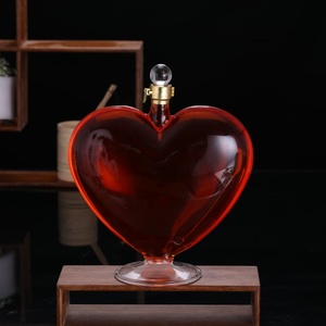 Botellas Agua Corazón Cristal - Alta Calidad - Envío Rápido