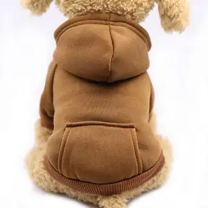 Dropshipping Warm Clothing for Dogs Puppy Outfit Pet Clothes Coat for Large Dog Hoodies Cotton Pet Dog Clothes