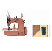 Portable Mini Jute Sac Conteneur Surjeteuse Point Machine À Coudre Industrielle Usine Usine Utilisé Pompe Vêtements Tissu