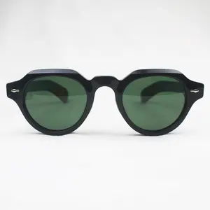 2024 Fabricante Premium Mazzucchelli Shades Logo Marca Gafas de sol Costom Diseñador Lujo Acetato Gafas de sol Mujeres