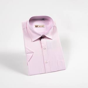 Camicia di cotone in saia di alta qualità per ufficio signore e signori manica lunga formale per la stagione primaverile - Product Image 4