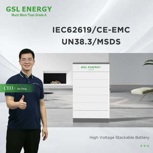GSL năng lượng điện áp cao 20kwh 30kwh điện áp cao Stackable pin năng lượng mặt trời LiFePO4 HV pin lithium Hệ thống lưu trữ năng lượng mặt trời - Product Image 2