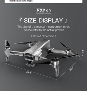 New sjrc f22s3 Pro Drone điều khiển từ xa Wifi 6km 11.1V 3500mAh GPS profissonal <span class=keywords><strong>3</strong></span>-trục Gimbal bay không người lái với 4K HD Camera - Product Image 3