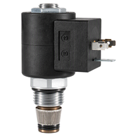 Vanne électroproporcional à siège normalement fermé ISP-08 2/2 voies de haute qualité, à cartouche hydraulique à visser, actionnée par solénoïde