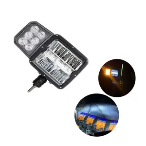 XRL anti Icing shoveling driving high/low beam tractors headlights snow plow anti-ice headlamp truck head DOT off road light