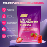 Gummies de créatine monohydrate TK les plus vendues, 60 pièces, améliorent la mémoire et le sommeil, 5000 mg par portion, source directe usine pour femmes