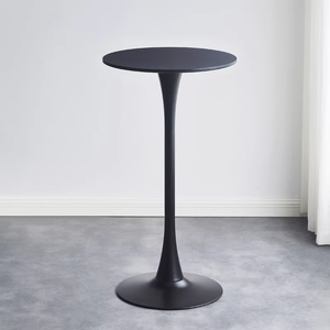Juego de Mesa y Taburetes de Hierro Modernos <span class=keywords><strong>para</strong></span> Restaurante, Diseño Moderno, Asientos de Espuma de Alta Densidad, Muebles de Comedor Comerciales <span class=keywords><strong>para</strong></span> Cafeterías - Product Image 2
