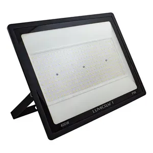 400W integrato fotocellula LED riflettore alimentato da AC riflettore bianco per paesaggio esterno caldo bianco CCT 10W-50W opzioni di potenza - Product Image 5