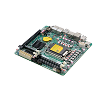 Placa base NAS con 6X puertos SATA3.0 i7 para lga1200 socket mini ITX placa base para NAS