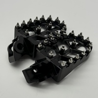 Repose-pieds en aluminium CNC adaptés aux motos tout-terrain Kawasaki KX65 KX80 KX85 KX100 KX112 KX140 KX140L, accessoires de modification de moto