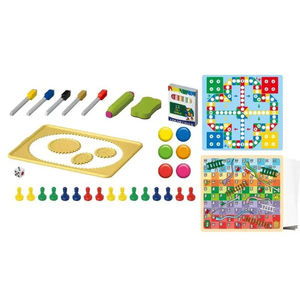 حامل فني قائم قابل للتعديل للطفل الصغير ، لوحة رسم مزدوجة للأطفال مع ملحقات كتابة للرسم قابلة للمسح - Product Image 5