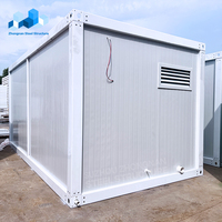 Maison de toilette d'été préfabriquée portable de haute qualité maison de conteneur plat préfabriquée isolée pour le dalal du Liban